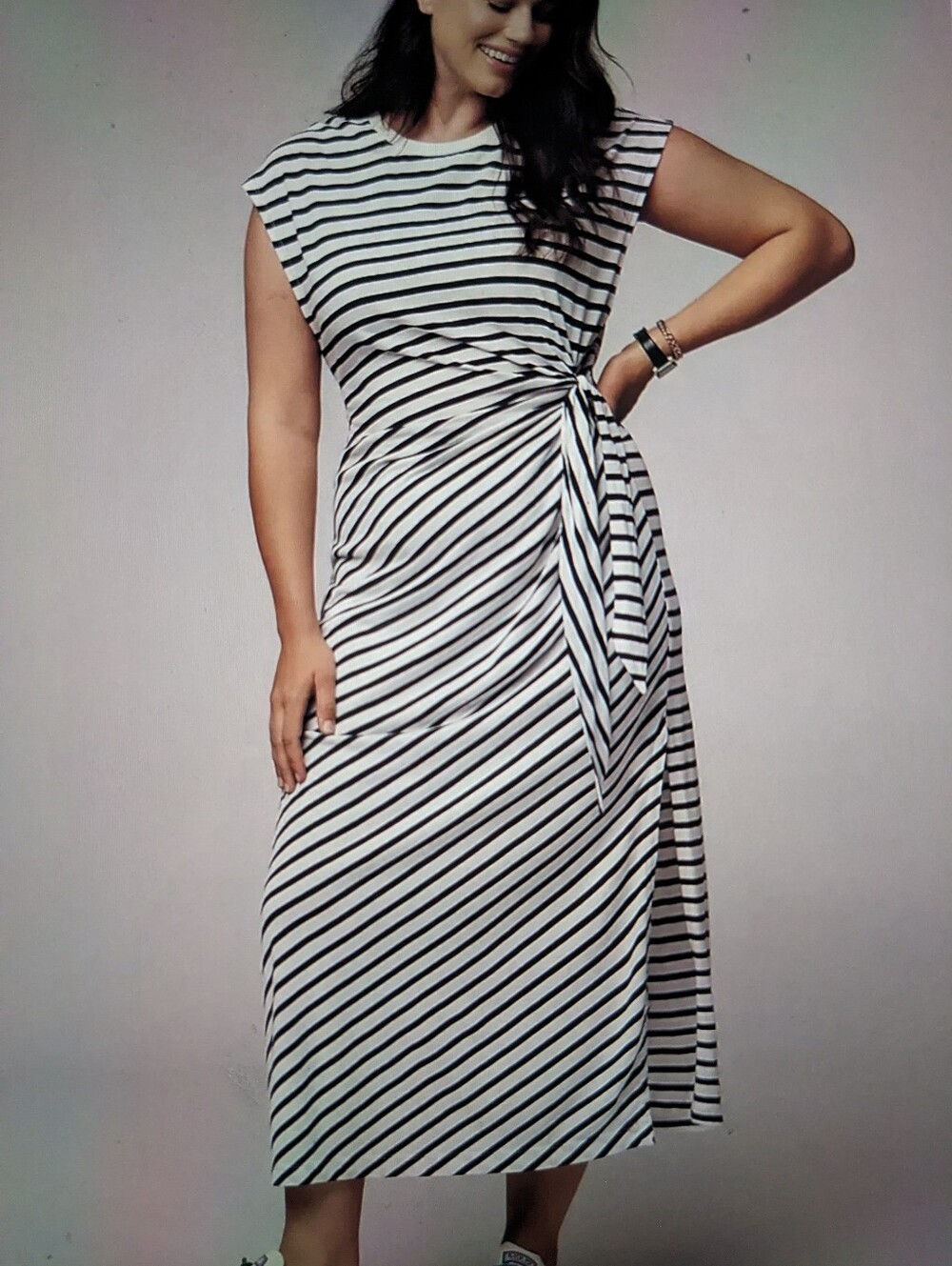 🆕 ANTHROPOLOGIE Daily Practice Muscle -Sleeve Dress